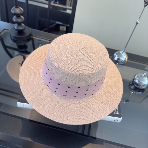 Miu Miu New Flat-Top Straw Hat main image 6